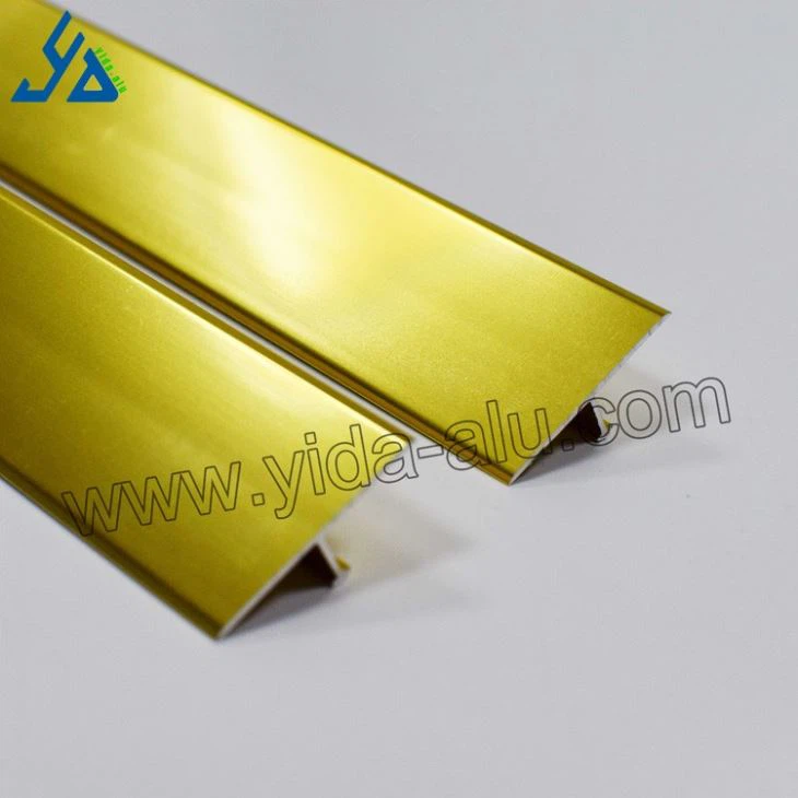 Anodised Aluminium Tile Trim In Shower